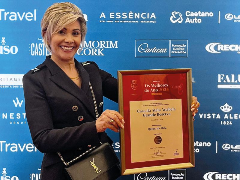 Anabela reserva prémio excelência 2024 revista de vinhos capa