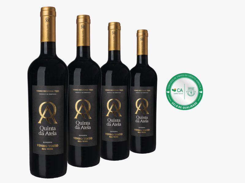 Tinto reserva selo qualidade capa